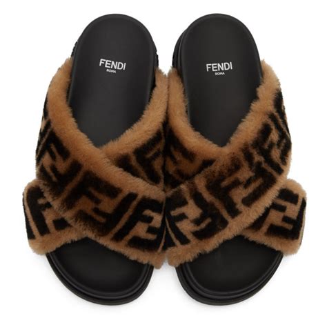 fendi shearling